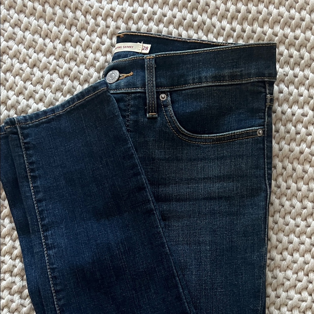 Levi's Classic Indigo Denim Jeans